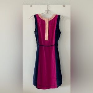 Tory Burch Pure Silk Midi Dress; Back Seams A Bit Stretched (See Last Photo)